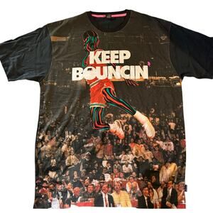 RockSmith x Undrcrwn Keep Bouncin Jordan t-shirt size XL